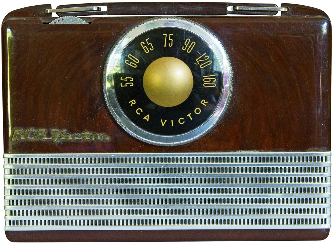 Brown RCA Radio circa 1952